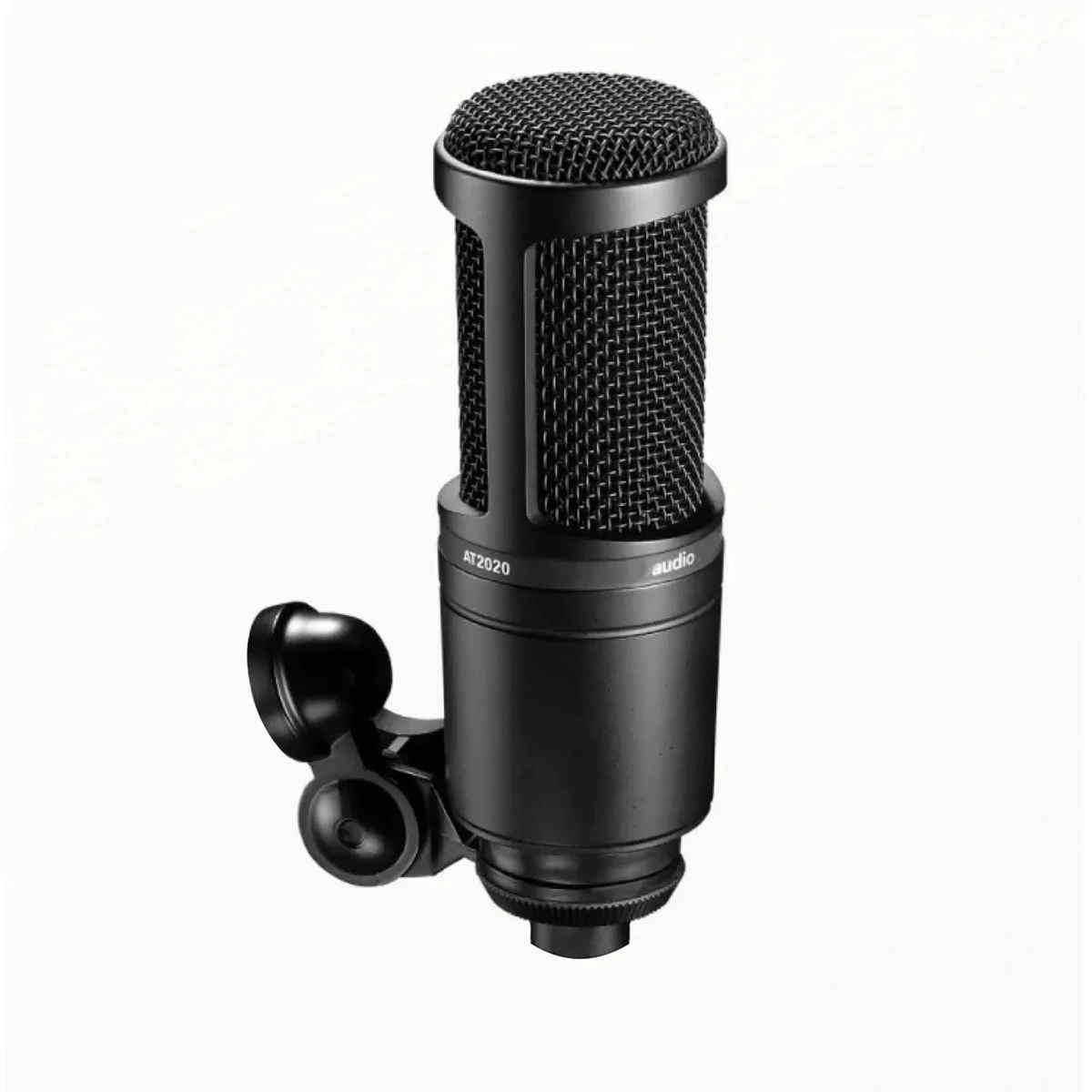 Audio AT2020 Кардиоиден кондензаторен микрофон 20-20000Hz Три пинов XLRM мъжки микрофон за запис на котва караоке MIC