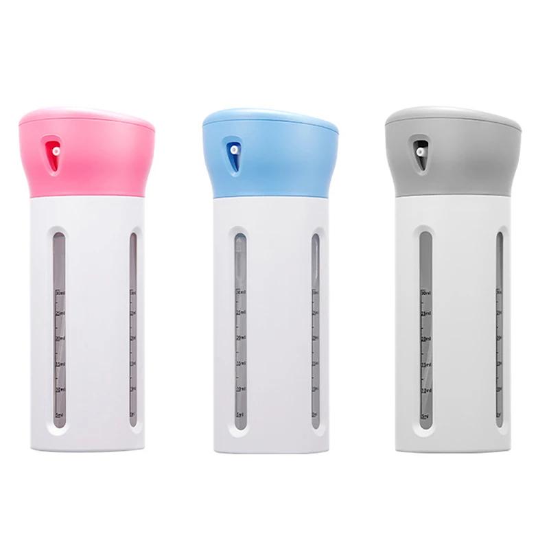 Travel Dispenser 4-In-1 Travel Bottles Leak Proof Toiletries Sub-bottle Refillable Shower Gel Soap Empty Container Kit