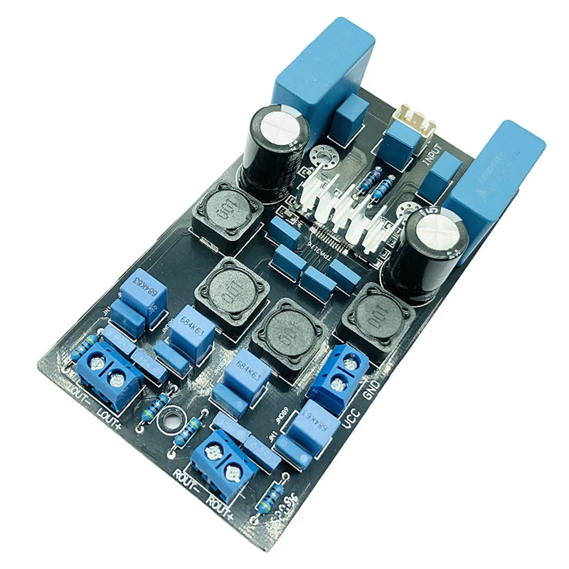 YJ00283 електролитен кондензатор сигнал борда TPA3116 официална версия 50W + 50W DC18-24V електролитен кондензатор сигнал