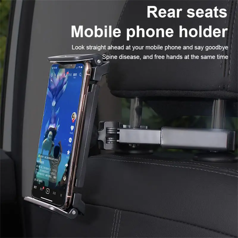 Кола задна възглавница телефон притежателя таблет кола стойка седалка задна облегалка за глава монтажна скоба за X8 iPad мини таблет 4-11 инча