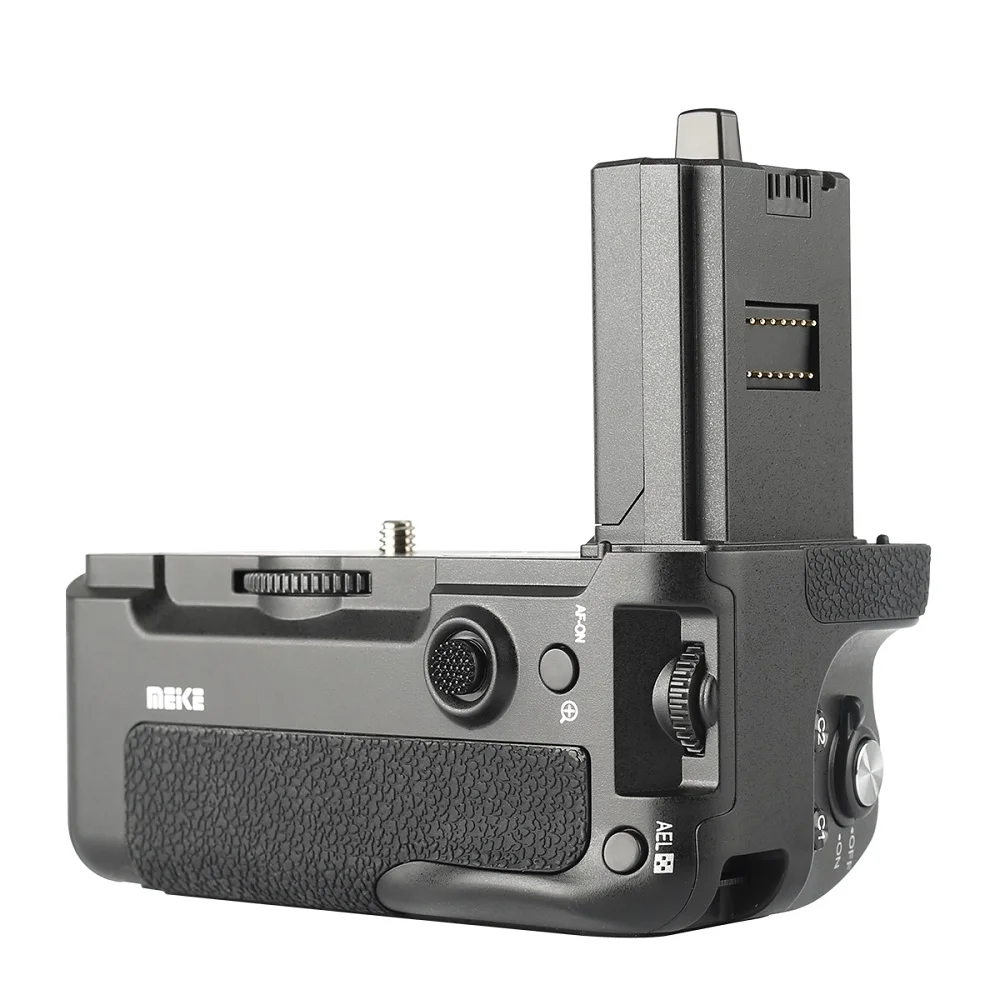 Meike MK-A7RIV Професионална вертикална ръкохватка за батерия за Sony A7IV A7RIV A7SIII A1 A9II безогледална камера