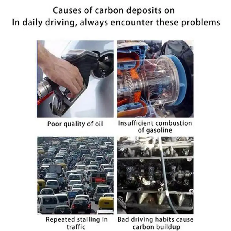 Изпускателна система Cleaner Car Exhaust Catalytic System Cleaner Авточасти Engine Cleaner Многофункционален и ефективен за всмукване