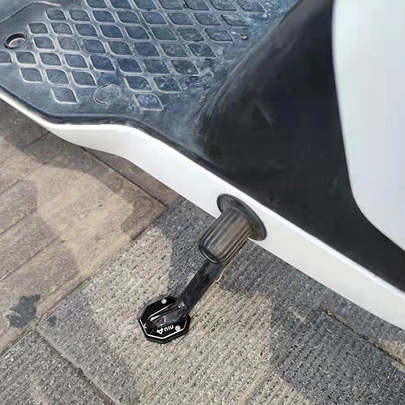 скутер мотоциклет велосипед Kickstand Extender крак странична стойка разширение подложка подкрепа плоча против хлъзгане увеличена база