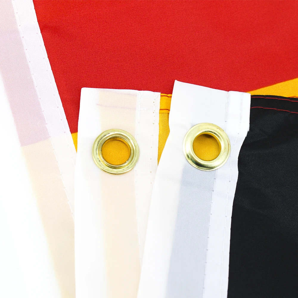 черен червен жълт флаг на Германия,3*5ft