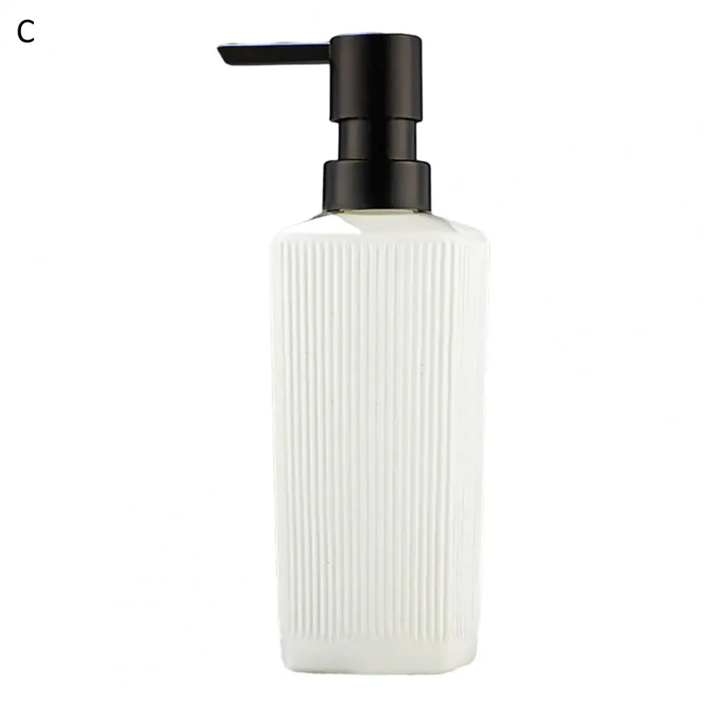 350ML Стъклен дозатор за сапун за многократна употреба Прозрачна преса Преносим лосион за защита от течове Шампоан Вода за уста Козметична бутилка за многократна употреба
