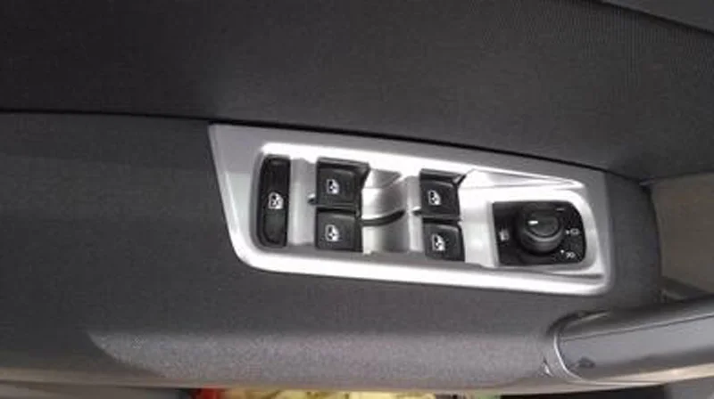 За Volkswagen VW Touran 2016- 2018 2019 ABS матови интериорни аксесоари Врата прозорец превключвател бутон декорация капак подстригване стайлинг