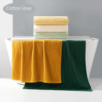 70X140CM памук удебелен обикновен възрастен кърпа за баня мъже и жени меки абсорбиращи кърпа за лице хотел пътуване кърпа голяма кърпа за баня