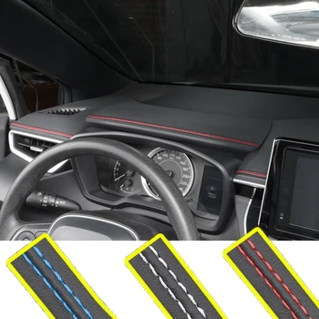 Автомобилна врата табло кожа декоративна линия стикер за Peugeot 206