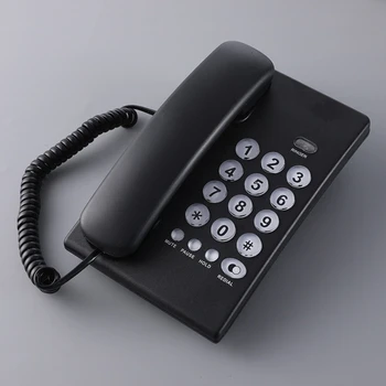 Кабелен телефон Настолен компютър Къща Телефон Emegency Телефон Възрастен голям бутон Интегриран телефон за домашен офис