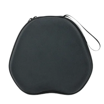 Travel лента за глава съхранение защитен капак двуглава цип слушалки чанта за поддържане на USB кабел и слушалки аксесоари