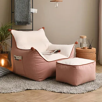 Ергономични палави холни столове Модерна спалня дизайнер на нокти офис грим шезлонг етаж Fotel Home Decoraction Baby