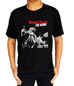 Grand Funk Railroad Live Album Мъжка тениска