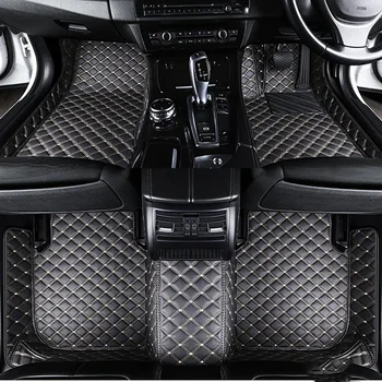 RHD Стелки за кола за Audi q7 Персонализирани авточасти Интериорни аксесоари Водоустойчив анти обрастващ нехлъзгаща се кожа Мат високо качество