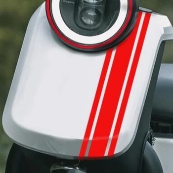 Електрически автомобил стикер теле ретро мотоциклет персонализиран резервоар масло кал стикер стикер водоустойчив стикер вертикален стикер филм