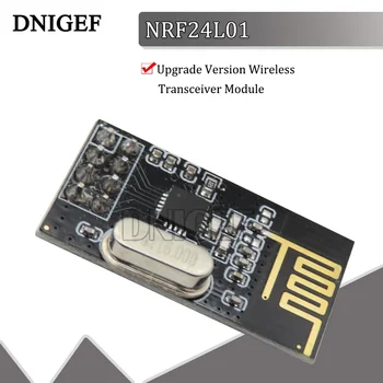 DNIGEF NRF24L01 24L01 Upgrade Version Безжичен приемо-предавателен модул NRF24L01 и 2.4GHz антенен модул за микроконтрол