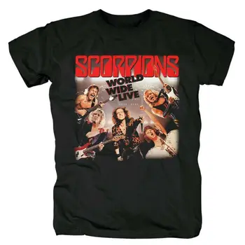 Scorpions World Wide Live Нова черна тениска