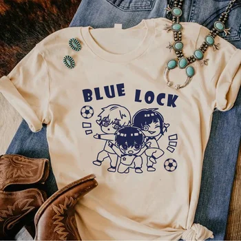 Blue Lock тениска жени Y2K тениска момиче комикс дрехи