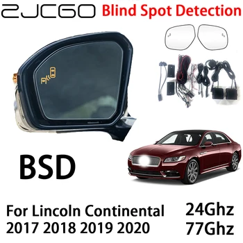 ZJCGO Car BSD радарна предупредителна система Blind Spot Detection Safety Driving Alert за Lincoln Continental 2017 2018 2019 2020