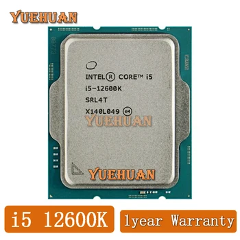 NEW Intel Core i5-12600K i5 12600K 3.7GHz Десетядрен процесор с шестнадесет нишки 10NM L3 = 20M 125W LGA 1700 Без охладител