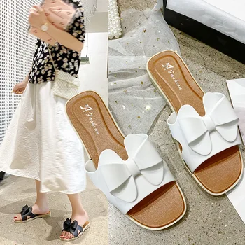 Дамски нови летни сандали и чехли Модни чехли Пътуване Див Ученици Плажни сандали и чехли с плоско дъно
