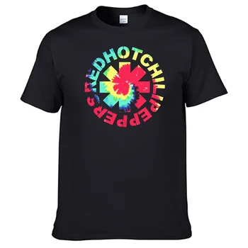RHCP Rock Band Red Hot Chili Pepperss Тениска Unisex 100% памук Мъже Дамска тениска Rock Band ризи топ продажби N02