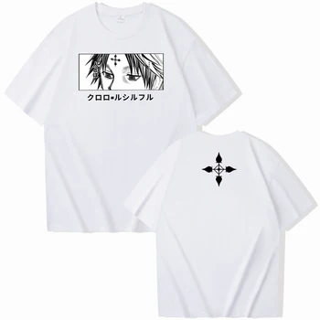 2023 Chrollo Lucifer аниме риза японски аниме риза подарък за аниме фен унисекс O-образно деколте ризи с къс ръкав