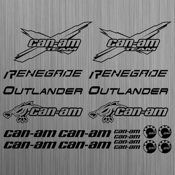 За can-am canam team BRP ренегат outlander стикер четворка ATV 20 парчета кола стайлинг