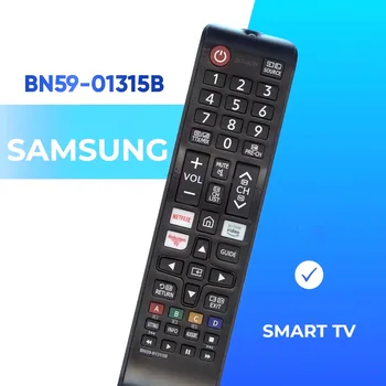 Нов BN59-01315B за дистанционно управление на телевизор Samsung NETFLIX Prime Video UE55RU7100UE43RU7105 UE43RU7179 UE50RU7179 UE55RU7179