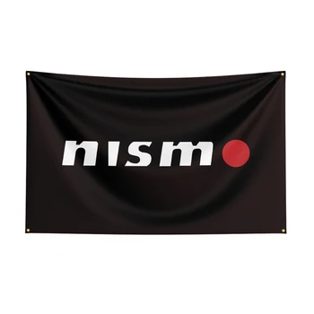 3X5Ft Nismos състезателна кола флаг за декор