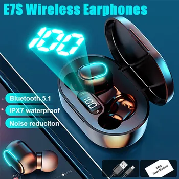 TWS Слушалки за поставяне в ушите Слушалки за повикване Намаляване на шума Безжични слушалки Безжични слушалки Стерео Bluetooth Auriculares Слушалки