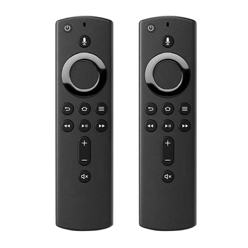 2X Нова подмяна на гласово дистанционно управление L5B83H за Amazon Fire TV стик 4K Fire TV стик с гласово дистанционно управление Alexa