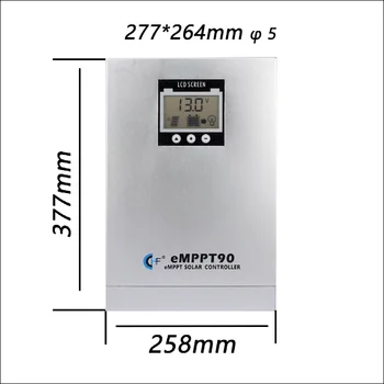 12/24V/36/48V 90A Предпазител за батерия 150V максимално PV напрежение MPPT Соларен контролер за зареждане