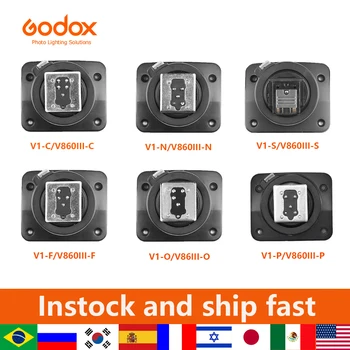 Godox V860III V1 Flash Аксесоари за горещи обувки База за подмяна на база за горещи обувки V1C V1N V1S V1F V1O forCanon Nikon Sony Pentax DSLR