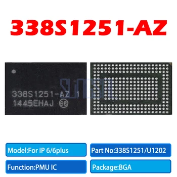 10pcs/lot Нов оригинален 338S1251-AZ основна мощност IC чип за iPhone 6/6plus 338S1251 голям/голям мениджмънт PMIC PMU IC U1202