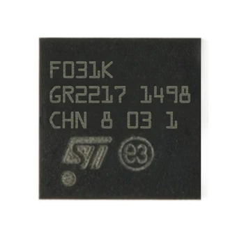 STM32F031K6U6 QFPN-32 32F031K6U6 32-битов микроконтролер MCU ARM микроконтролер чип чисто нов оригинален