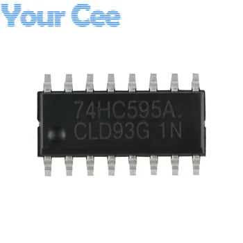 10pcs 74HC595A 74HC595 SOIC-16 дисплей драйвер IC логика чип