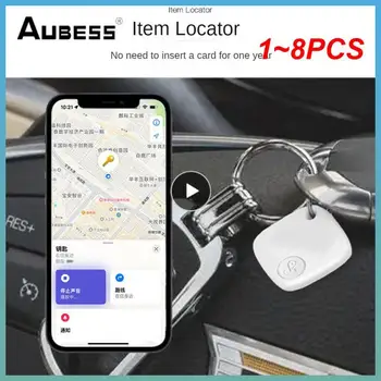1~8PCS Умно етикетче Мини GPS тракер локатор Анти-изгубени iTag за възрастни деца Key Wallet Pets Finder Работи с