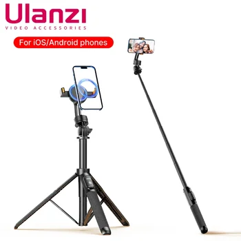 Ulanzi 1.6m SK-05 Magsafe Selfie стик статив с Bluetooth дистанционно управление Разширена стойка за статив за IPhone 15 14 13 12 Pro Max
