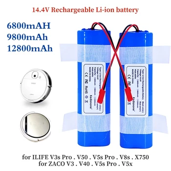 2023 14.8 V 6800mAh литиева батерия за ILIFE V5 V5s V50 V3 DF45 DF43 плюс v3s pro Робот прахосмукачка ILIFE v5s pro батерия