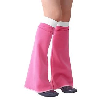 Жените крак топло меки пачуърк коляното високи крака нагреватели зимни чорапи за парти улица