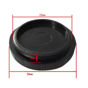 Mount Lens Cap Lens Cover Thread C Mount Industrial Camera Dust Cover for CCD Electronic Eyepiece Camera