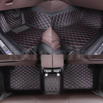 Персонализирана стелка за кола за Jaguar F-Pace Всички модели авто килими килими Footbridge килим аксесоари стайлинг интериорни части