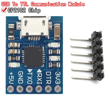 CJMCU CP2102 MICRO USB към UART TTL модул 6Pin сериен конвертор UART STC Замяна FT232 NEW за arduino