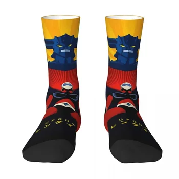 129 Класически чорапи Grendizer Harajuku пот абсорбиращи чорапи всички сезони дълги чорапи аксесоари за унисекс подарък за рожден ден