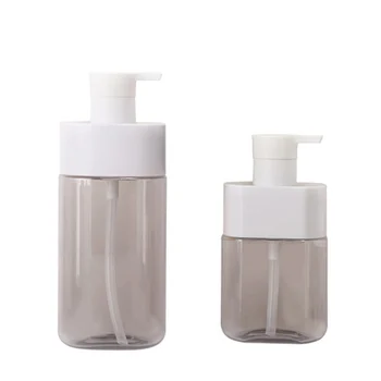 300/500ml дезинфектант за ръце душ гел бутилка преса тип празна бутилка голям капацитет прозрачни пластмасови шампоан бутилки