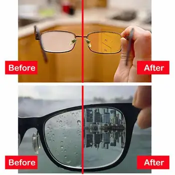 Безплатна доставка 60ML очила против замъгляване агент Ски очила против замъгляване очила агент миопия обектив против замъгляване агент VR обектив