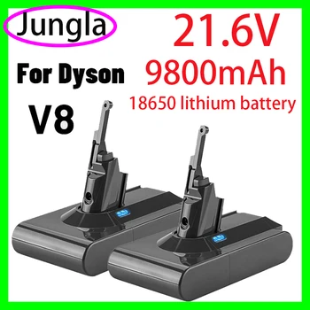 Безплатна доставкаDyson V8 21,6 V 9800mAh Ersatz Batterie für Absolute Kabel-Freies Vakuum Handheld Staubsauger