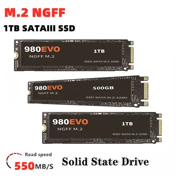 Оригинален 1TB M.2 SSD 500GB NGFF SSD твърд диск 980EVO 4TB NVMe pcie 970 PRO Hdd вътрешен твърд диск за лаптоп / настолен компютър / mac