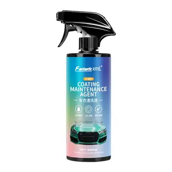 Спрей за почистване на автомобили 500ml Аксесоари за почистване на поддръжка на автомобили Многофункционални DIY приятелски продукти за грижа за автомобила Гъвкава кола
