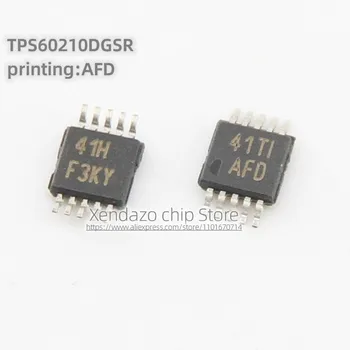 5pcs/lot TPS60210DGSR TPS60210 Копринен ситопечат AFD MSOP-10 пакет Оригинален истински чип за регулатор на мощността